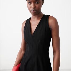 Banana Republic Charcoal Sleeveless Dress